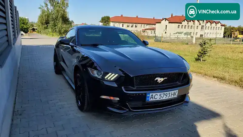 Ford Mustang 2017, фото з оголошення 1 з 15, VIN 1FA6P8AM9H5347224