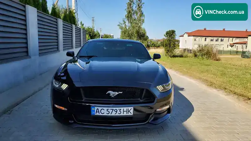 Ford Mustang 2017, фото з оголошення 2 з 15, VIN 1FA6P8AM9H5347224