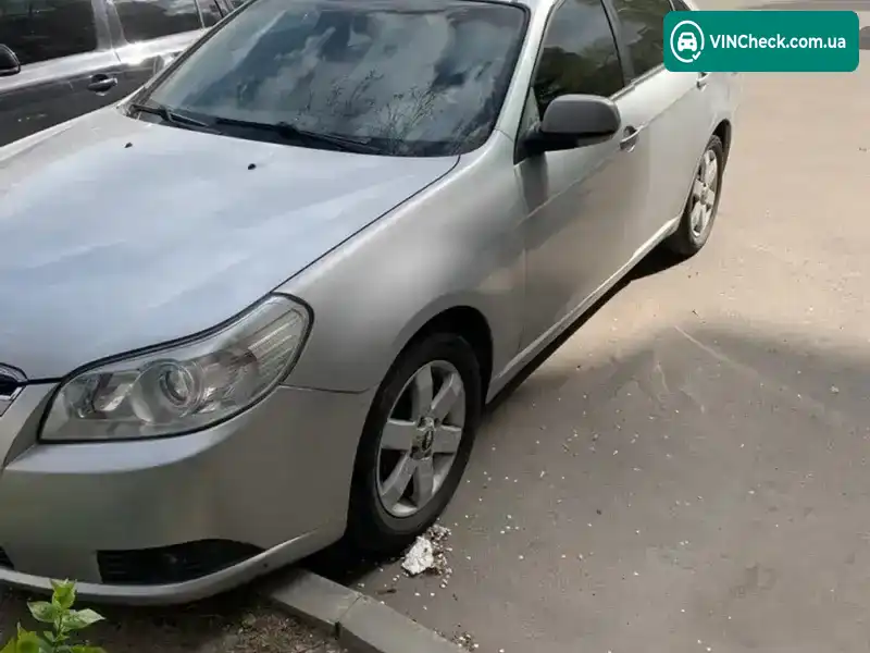 Chevrolet Epica 2007, фото з оголошення 1 з 12, VIN KL1LF69KE7B065699