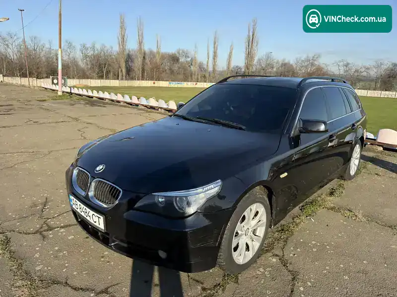 BMW 5 Series 2006, фото з оголошення 1 з 21, VIN WBANP71080CS24797