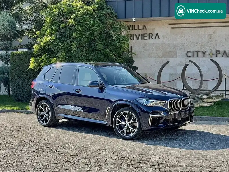 BMW X5 2022, фото з оголошення 2 з 20, VIN 5UXJU4C02N9N02036