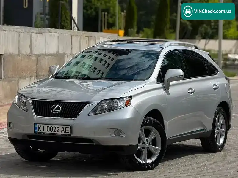 Lexus RX 2010, фото з оголошення 2 з 21, VIN 2T2BK1BA0AC074634