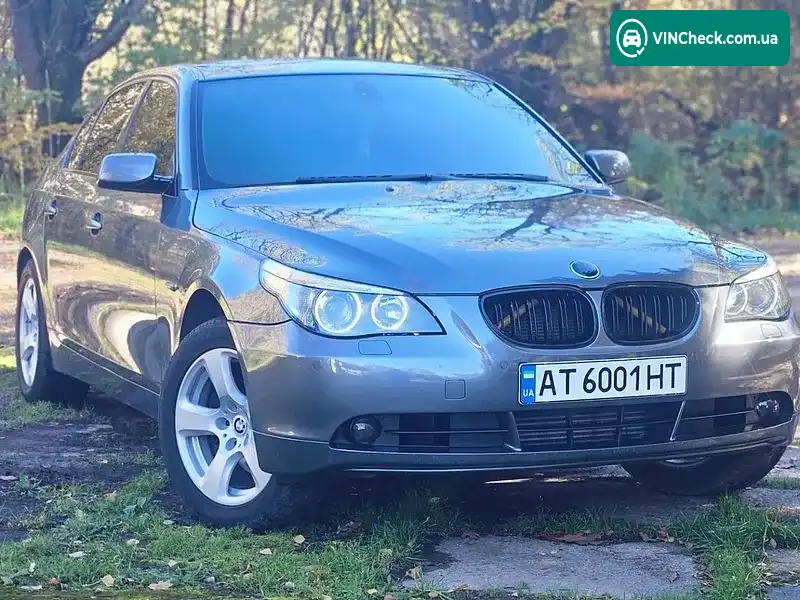 BMW 5 Series 2005, фото з оголошення 1 з 20, VIN WBANM71020CP14628