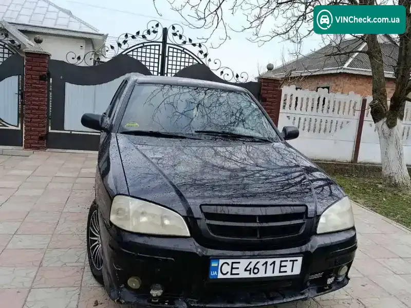Chery Amulet 2007, фото з оголошення 1 з 11, VIN Y6DDA11B38D010925