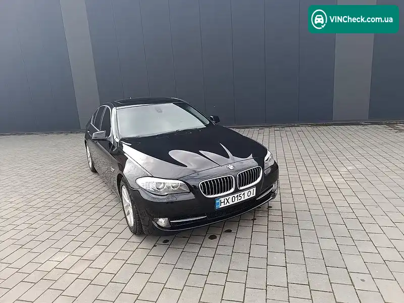 BMW 5 Series 2012, фото з оголошення 2 з 20, VIN WBAXH5C58CDW08791