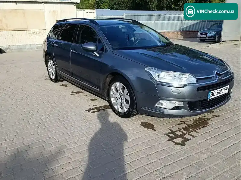 Citroen C5 2012, фото з оголошення 1 з 21, VIN VF7RW5FVACL511062