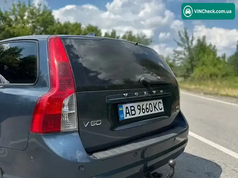 Volvo V50 2010, фото з оголошення 2 з 20, VIN YV1MW76F2A2578592