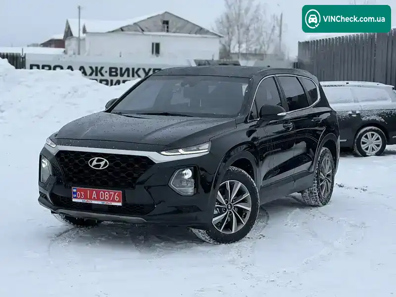 Hyundai Santa FE 2019, фото з оголошення 1 з 20, VIN KMHS281BBKU074659