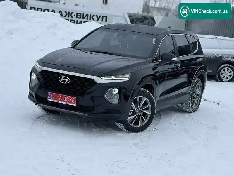 Hyundai Santa FE 2019, фото з оголошення 2 з 20, VIN KMHS281BBKU074659