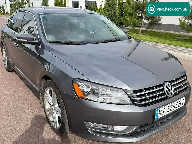 Volkswagen Passat 2014, фото з оголошення 2 з 17, VIN 1VWCN7A37EC073076