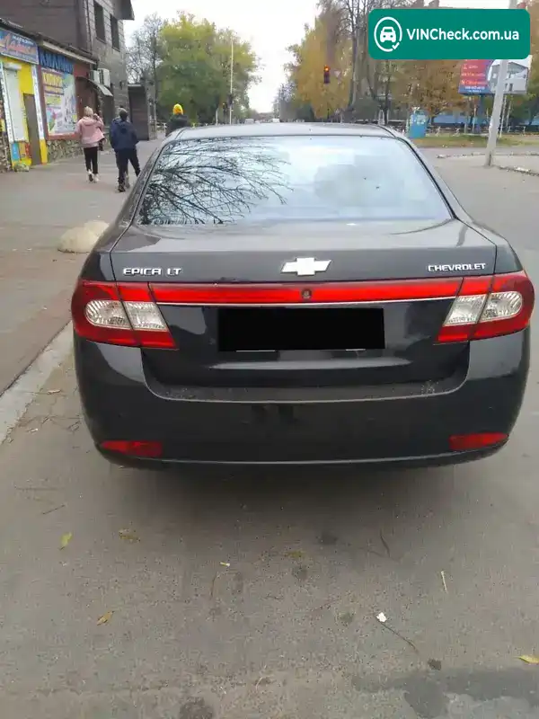 Chevrolet Epica 2008, фото з оголошення 2 з 8, VIN Y6DLA69LE9B151653