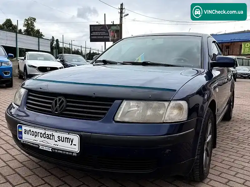 Volkswagen Passat 2000, фото з оголошення 1 з 16, VIN WVWZZZ3BZYP221146