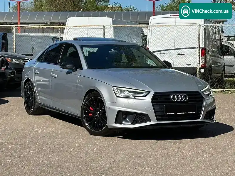 Audi A4 2019, фото з оголошення 2 з 20, VIN WAUENAF45KN019041