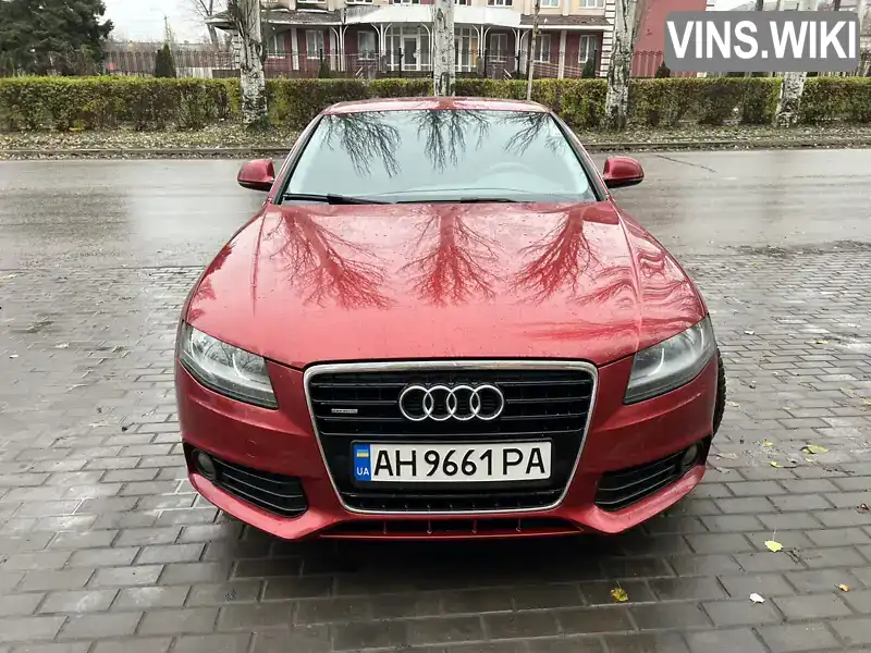 Audi A4 2009, фото з оголошення 1 з 10, VIN WAUZZZ8K39N071777
