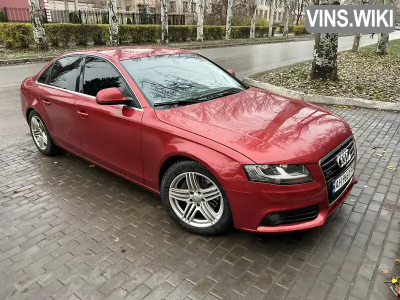 Audi A4 2009, фото з оголошення 2 з 10, VIN WAUZZZ8K39N071777