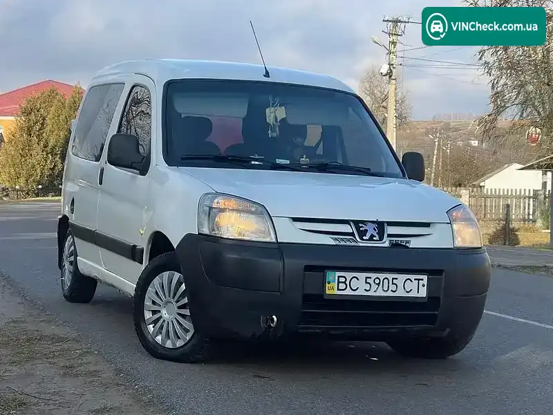 Peugeot Partner 2008, фото з оголошення 1 з 17, VIN VF3GBWJYB96305208