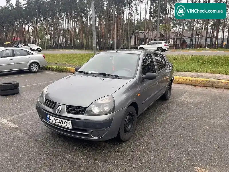 Renault Symbol 2003, фото з оголошення 2 з 20, VIN VF1LB03C529334070