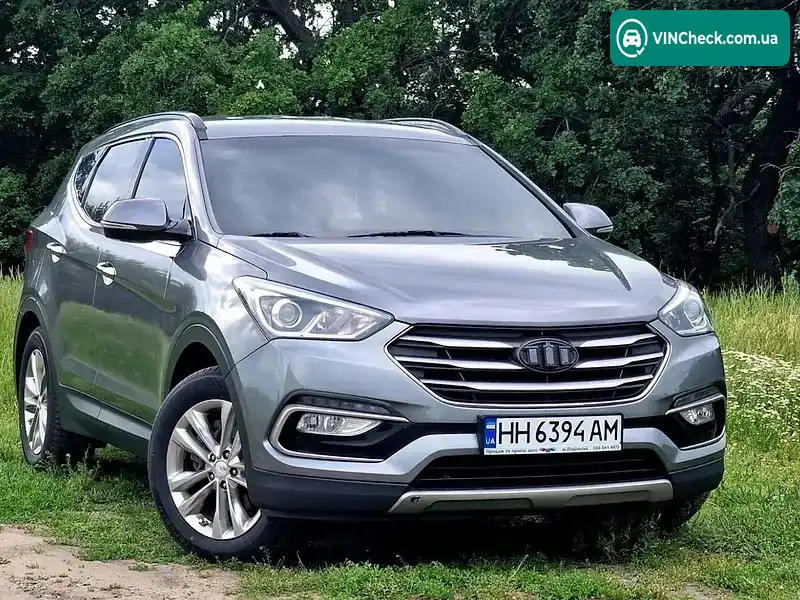 Hyundai Santa FE 2016, фото з оголошення 1 з 10, VIN KMHSW81UBGU696975
