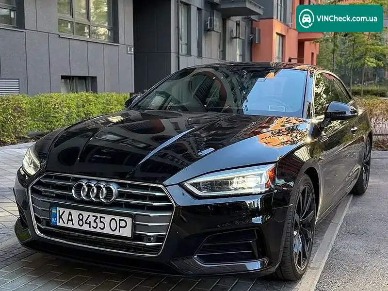 Audi A5 2018, фото з оголошення 2 з 17, VIN WAUPNAF59JA088872