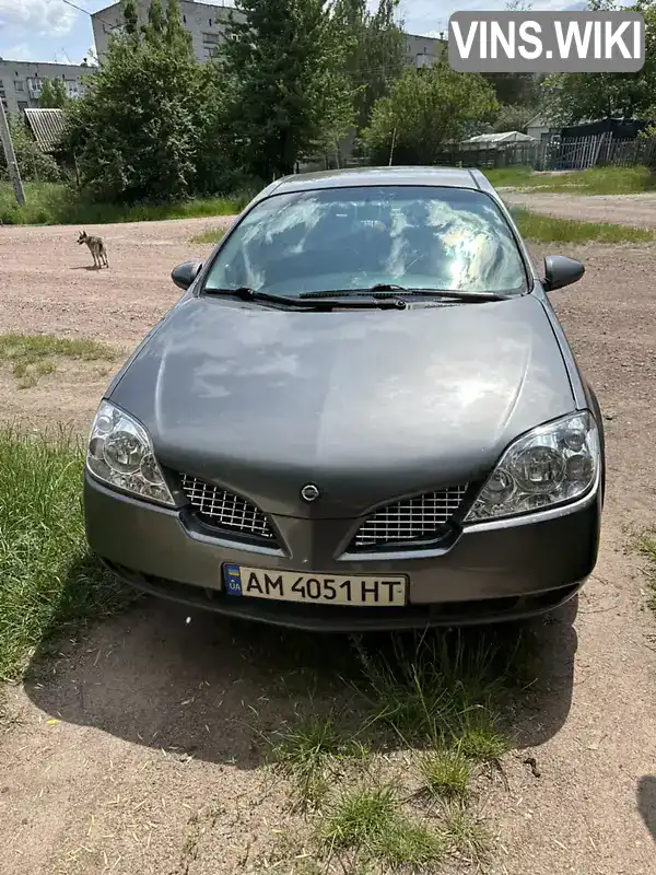 Nissan Primera 2003, фото з оголошення 1 з 14, VIN SJNBBAP12U0118674