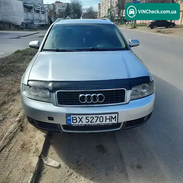 Audi A4 2002, фото з оголошення 1 з 11, VIN WAUZZZ8E12A228617