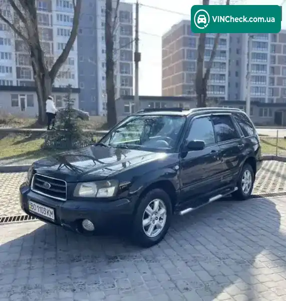 Subaru Forester 2004, фото з оголошення 1 з 10, VIN JF1SG5LR54G033265