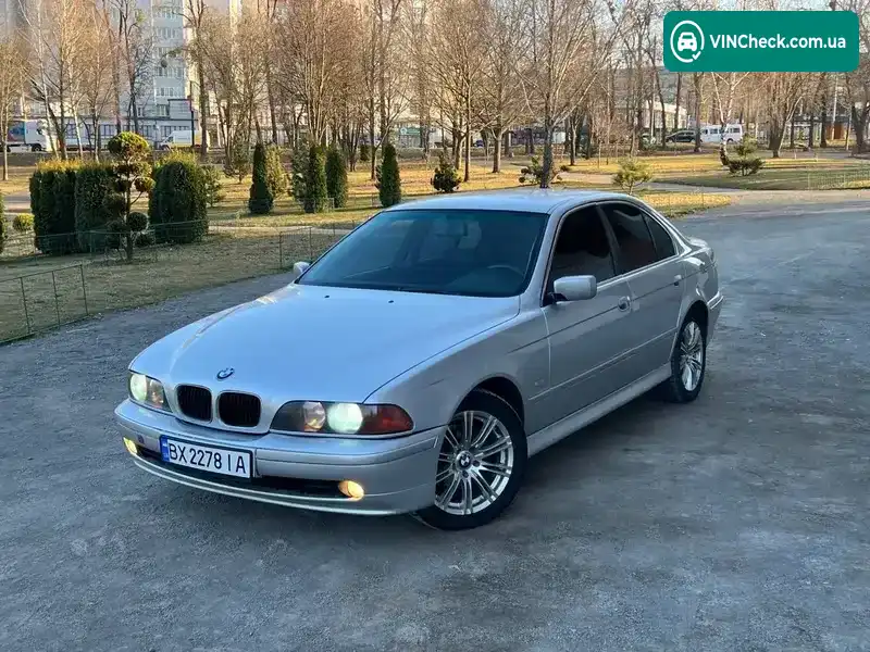 BMW 5 Series 1998, фото з оголошення 1 з 20, VIN WBADM21070GL00333