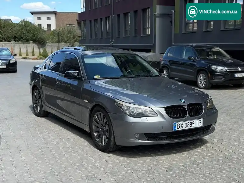 BMW 5 Series 2009, фото з оголошення 1 з 18, VIN WBANX31020C177646