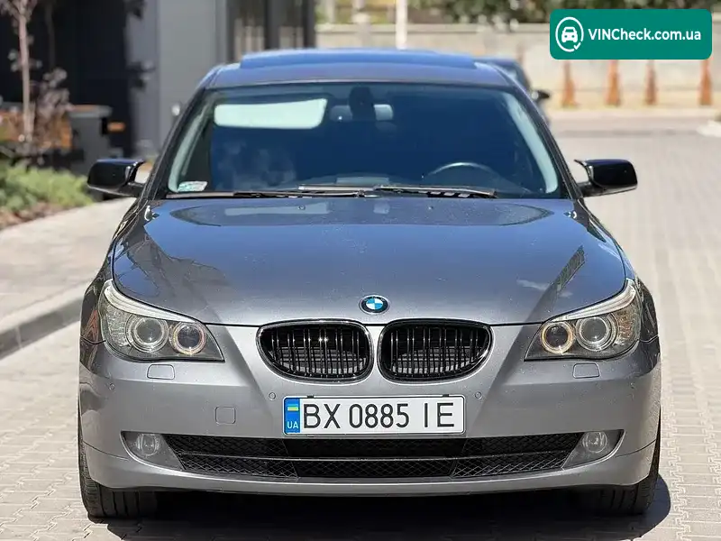 BMW 5 Series 2009, фото з оголошення 2 з 18, VIN WBANX31020C177646