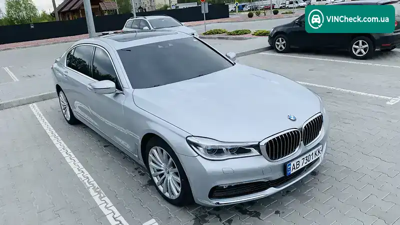 BMW 7 Series 2016, фото з оголошення 1 з 21, VIN WBA7G6105GG678978