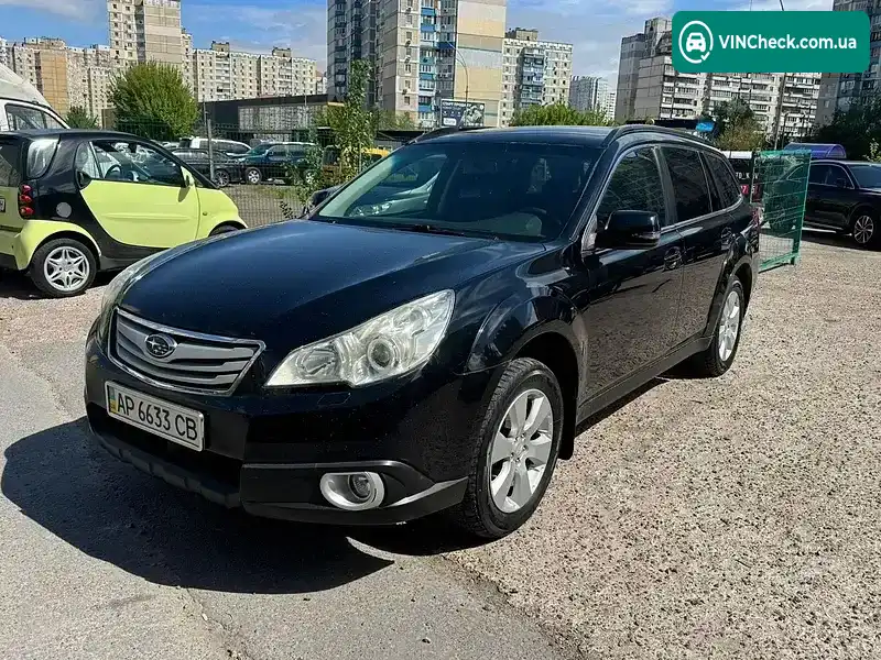 Subaru Outback 2011, фото з оголошення 1 з 15, VIN JF1BR9L95BG080262