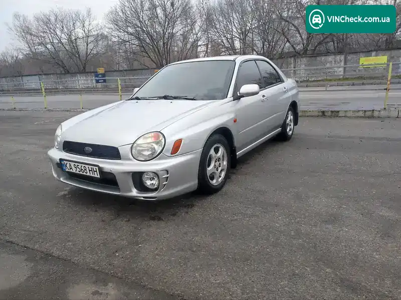 Subaru Impreza 2002, фото з оголошення 1 з 8, VIN JF1GD5LJ32G039091