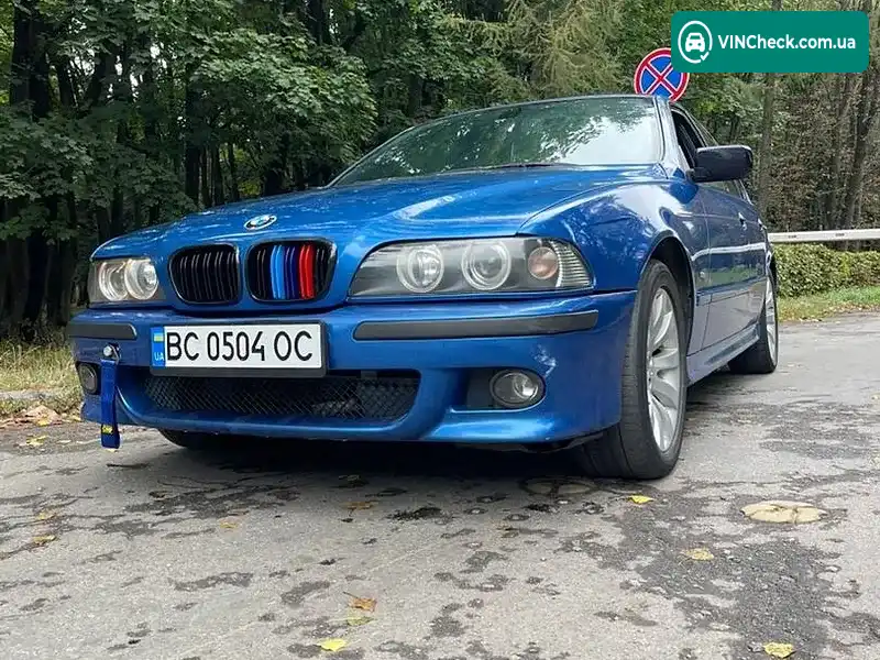 BMW 5 Series 2001, фото з оголошення 2 з 18, VIN WBADN21040GR73416