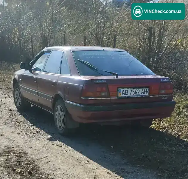 Mazda 626 1991, фото з оголошення 1 з 7, VIN JMZGD14D201645789