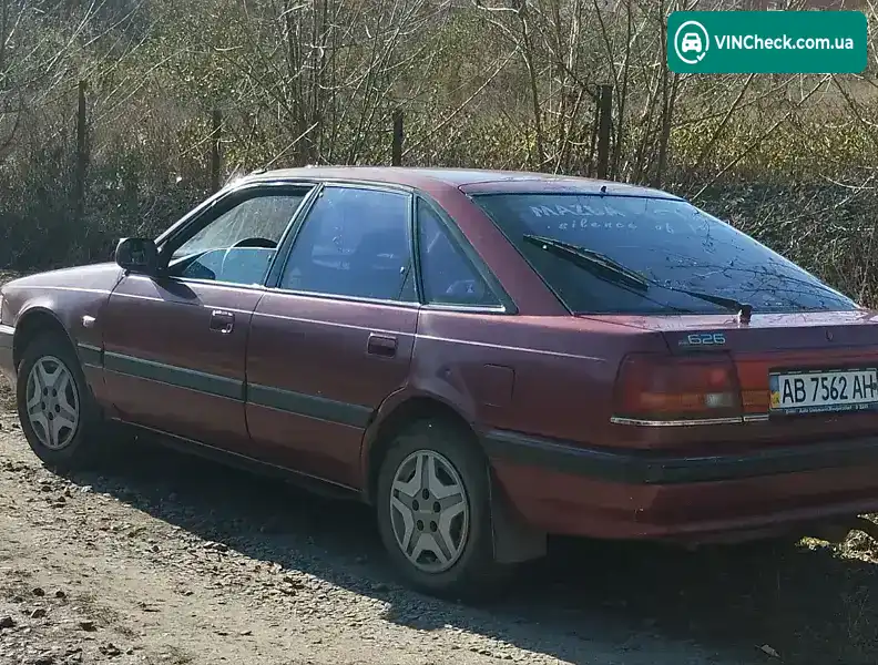 Mazda 626 1991, фото з оголошення 2 з 7, VIN JMZGD14D201645789