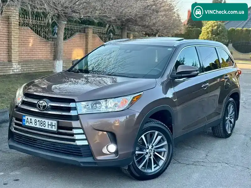 Toyota Highlander 2019, фото з оголошення 1 з 21, VIN 5TDJZRFH2KS945043