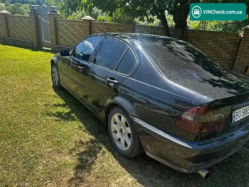 BMW 3 Series 2001, фото з оголошення 1 з 12, VIN WBAAL71040KG78421