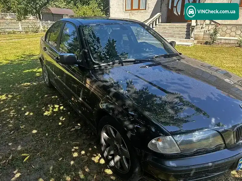 BMW 3 Series 2001, фото з оголошення 2 з 12, VIN WBAAL71040KG78421