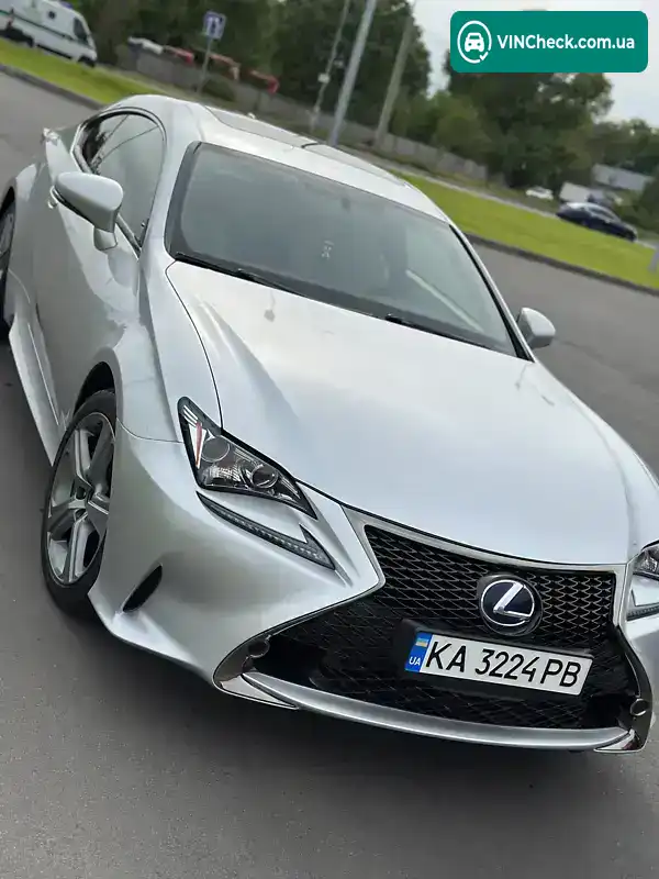 Lexus RC 2016, фото з оголошення 1 з 21, VIN JTHHA5BC5G5003783