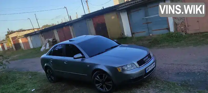 Audi A4 2003, фото з оголошення 1 з 13, VIN WAUZZZ8E64A033406