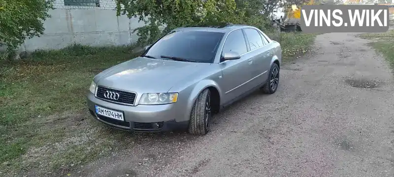 Audi A4 2003, фото з оголошення 2 з 13, VIN WAUZZZ8E64A033406