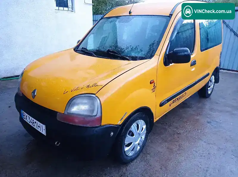 Renault Kangoo 2000, фото з оголошення 1 з 10, VIN VF1FC0DAF23192476
