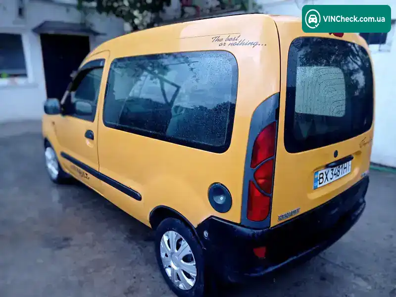 Renault Kangoo 2000, фото з оголошення 2 з 10, VIN VF1FC0DAF23192476