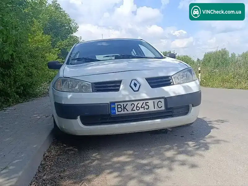 Renault Megane 2005, фото з оголошення 2 з 9, VIN VF1SMRF0533798741