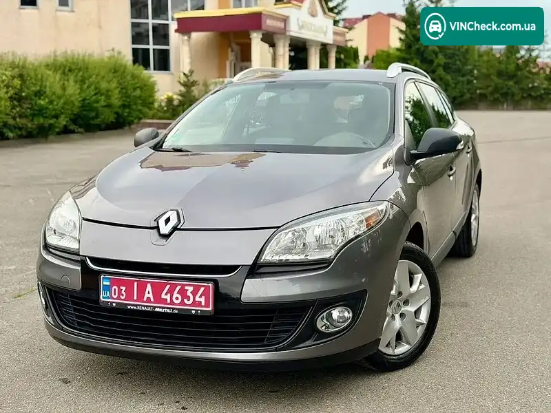 Renault Megane 2013, фото з оголошення 1 з 20, VIN VF1KZ1R0748709242