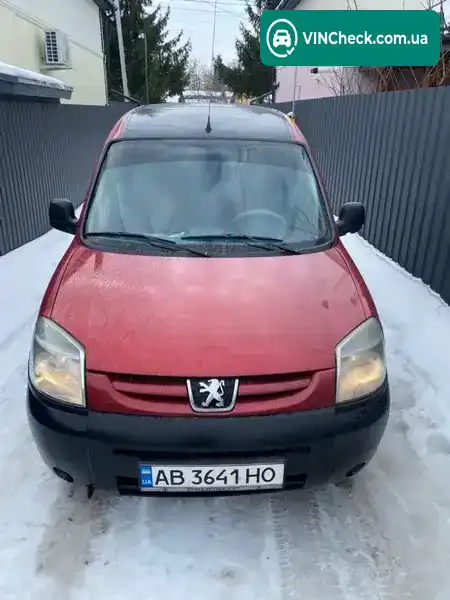 Peugeot Partner 2005, фото з оголошення 1 з 11, VIN VF3GBRHYB96168967