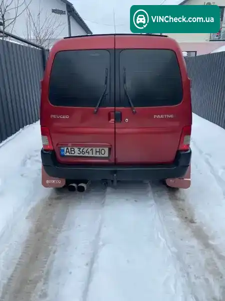 Peugeot Partner 2005, фото з оголошення 2 з 11, VIN VF3GBRHYB96168967