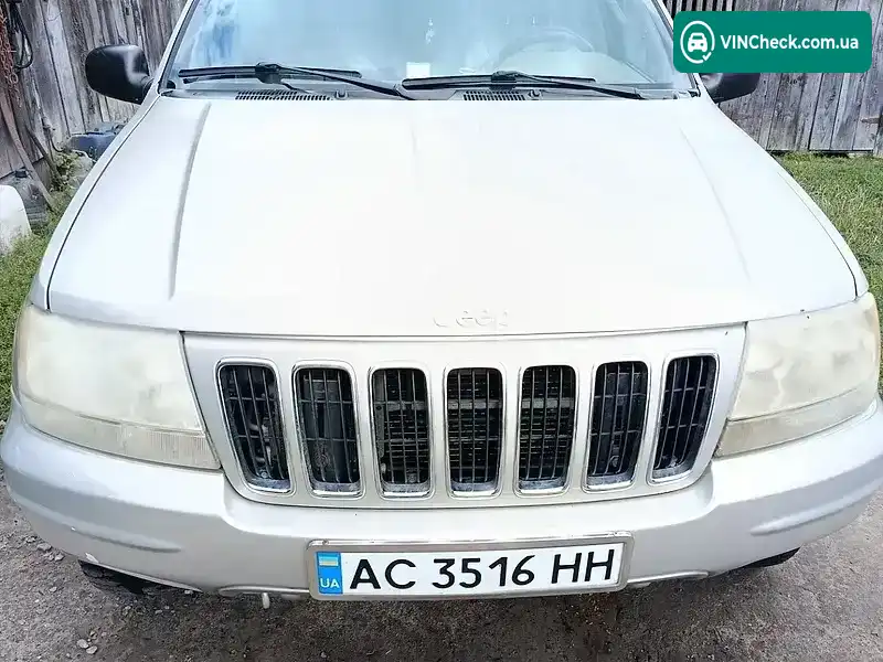 Jeep Grand Cherokee 2003, фото з оголошення 1 з 6, VIN 1J8G2E8A03Y537811