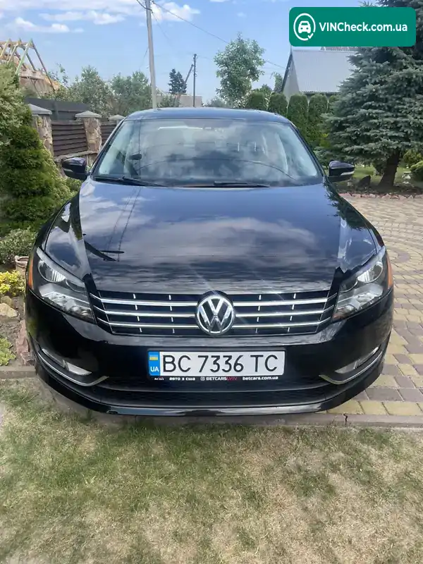 Volkswagen Passat 2014, фото з оголошення 2 з 6, VIN 1VWBN7A35EC065781