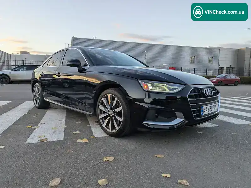 Audi A4 2020, фото з оголошення 1 з 10, VIN WAUGMAF41LA041607